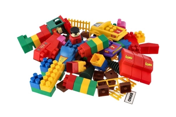 Gradbeni set Lori 9 - Interaktivni Plastni Komplet
