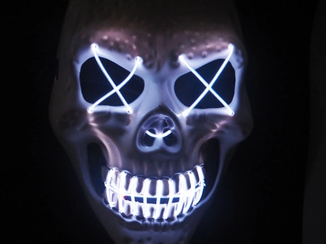 Svetleča maska Halloween