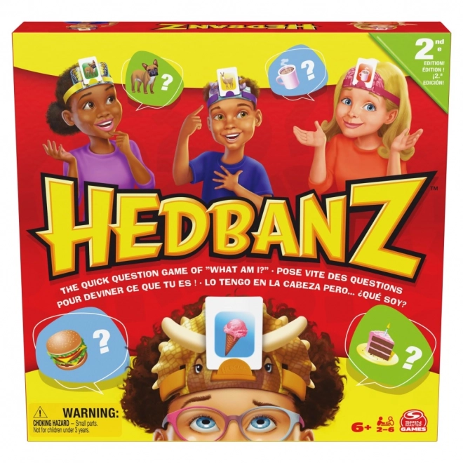 Družabna igra Hedbanz - ugibanje likov in predmetov