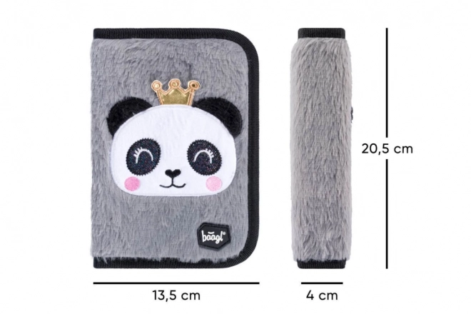 BAAGL SET 3 Zippy Panda: torba, peresnica, vrečka