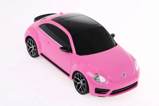 Avto na daljinsko upravljanje R/C Volkswagen Beetle Rastar 1:14 roza