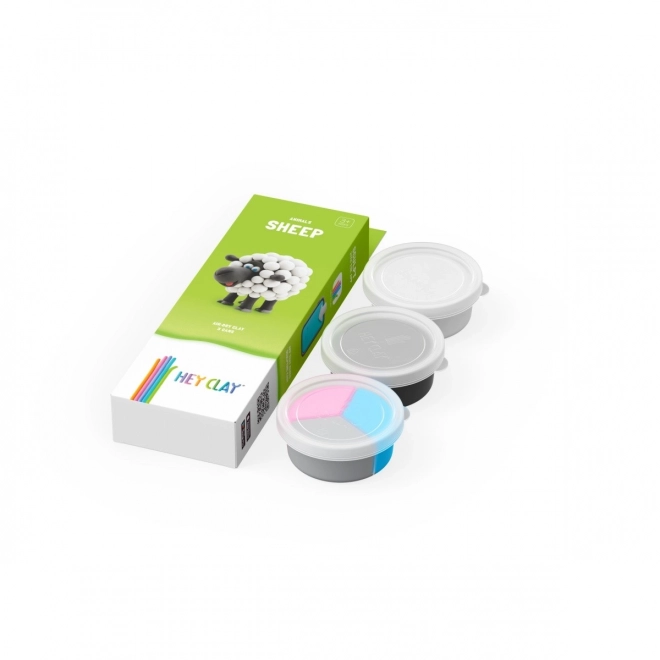 Plastična masa Hej Clay Set Živali Oveka