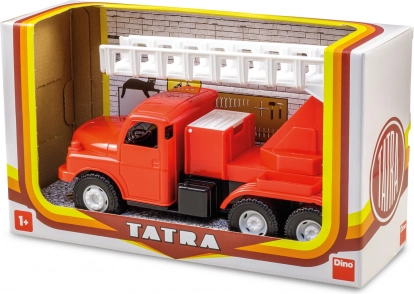 tatra 148 gasilci 30 cm – plastični gasilski avto z izvlečno lestevjo