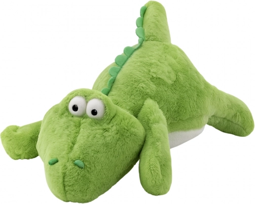Plišasti krokodil svetlo zelen 42 cm