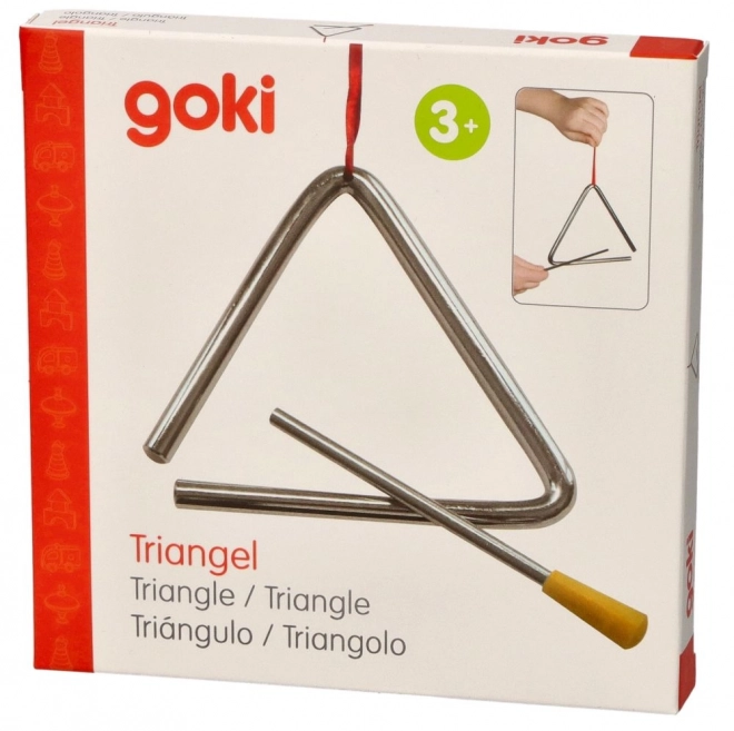 Kovinski glasbeni trikotnik TRIANGEL