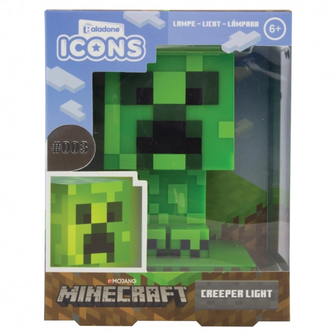 Svetleča ikona Minecraft - Creeper