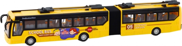 Zdaljinsko vodeni šolski trolejbus Przegubowy 1:32 rumen