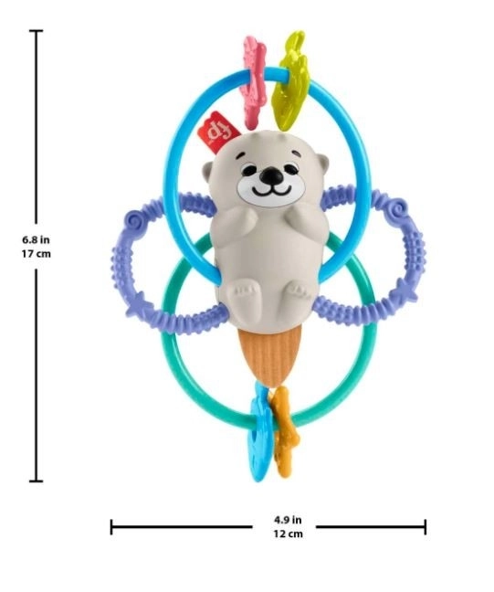 Zakręcony grizalo Vydra od Fisher-Price