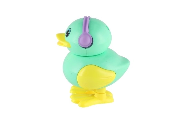 Skakalna plastična račka na ključek
