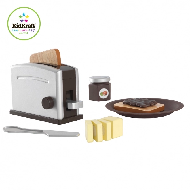 KidKraft Lesena Set Za Toster Espresso
