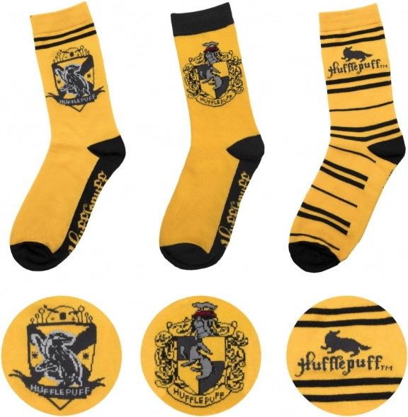 Harry Potter komplet nogavic Pihpuff