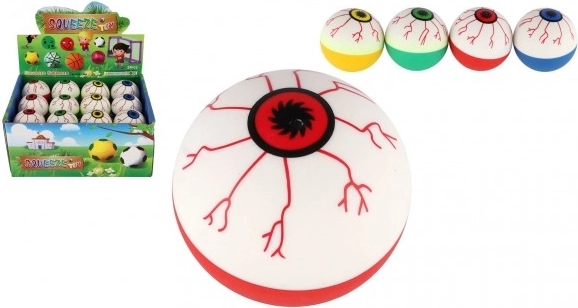 Pena antistres žogica Oko 6 cm