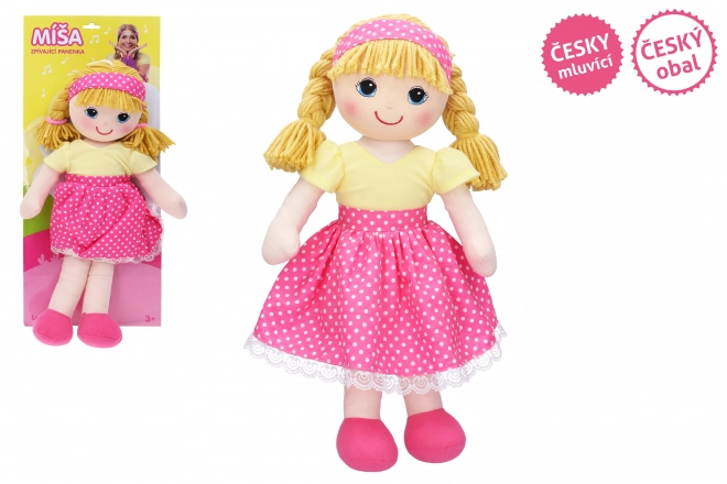 Pojoča lutka Míša Růžičková 55 cm
