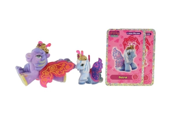 Filly Butterfly zbirateljske figurice 2 kosa s flisom in dodatki, različne vrste na kartici 17x16,5cm