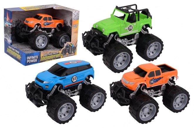 Monster Truck z velikimi kolesi