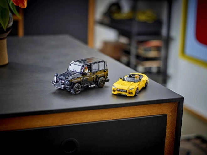 LEGO Speed Champions 76924 Mercedes-AMG G 63 in Mercedes-AMG SL 63