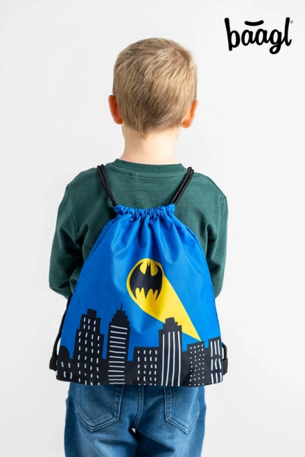 BAAGL Predšolska vreča Batman modra