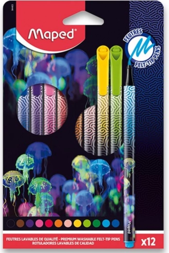 Maped flomastri Deepsea Paradise 12 kos