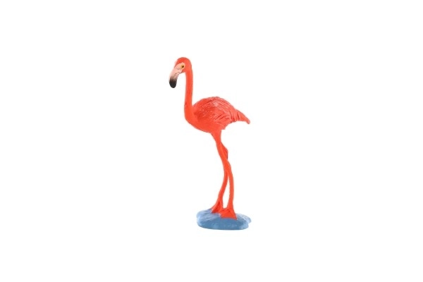 Plastična figura karibskega plamenca 9 cm