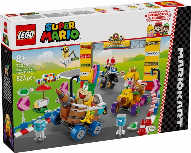 LEGO Super Mario Baby Peach in Grand Prix set