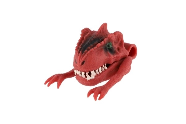 Lutka dinozaver 6x8cm silikon 3 barve