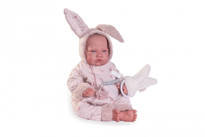 Antonio Juan 80110 SWEET REBORN NACIDA - realistična punčka dojenček z mehkim tekstilnim telesom - 40 cm