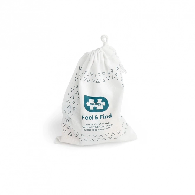 Bigjigs Toys Najdi in Hmatej Montessori igra