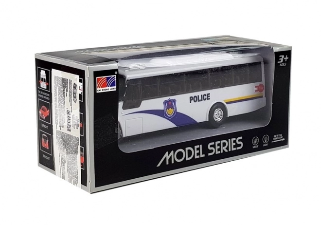 Model policijskega avtobusa Bela svetloba