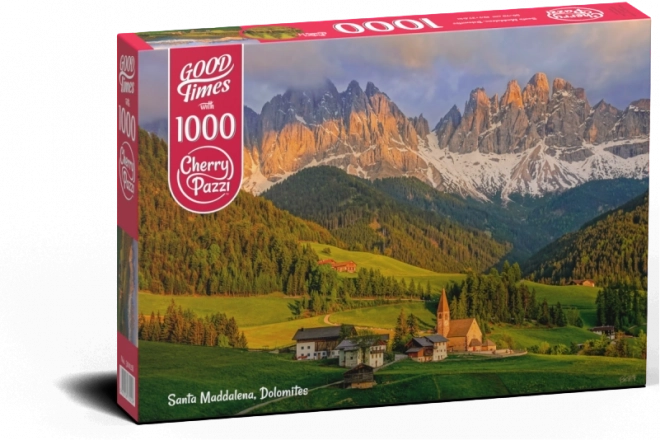 Sestavljanka Santa Maddalena Dolomiti 1000 kosov