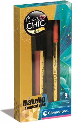 Set za ustnice CRAZY CHIC TEEN Tropical Vibe – sijaj in svinčnik
