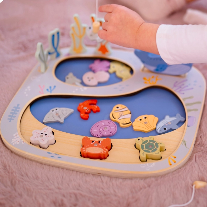Ribolovna igrača Tooky Toy Montessori