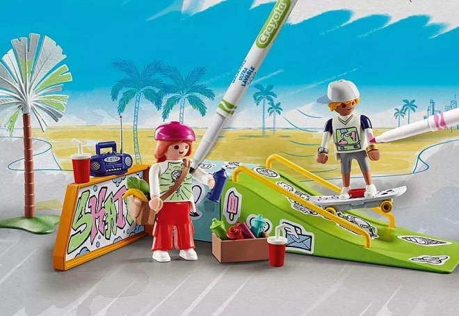 Playmobil Barvni Skatepark