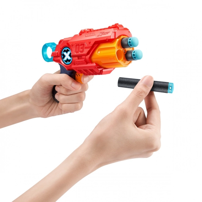 ZURU X-SHOT EXCEL MK 3 dvojni paket z vrtljivo glavo in 16 naboji