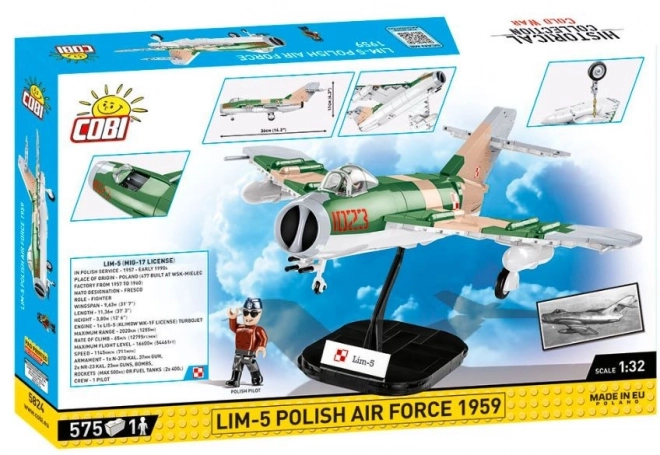 Kocke Lim-5 Polsko letalstvo 1959