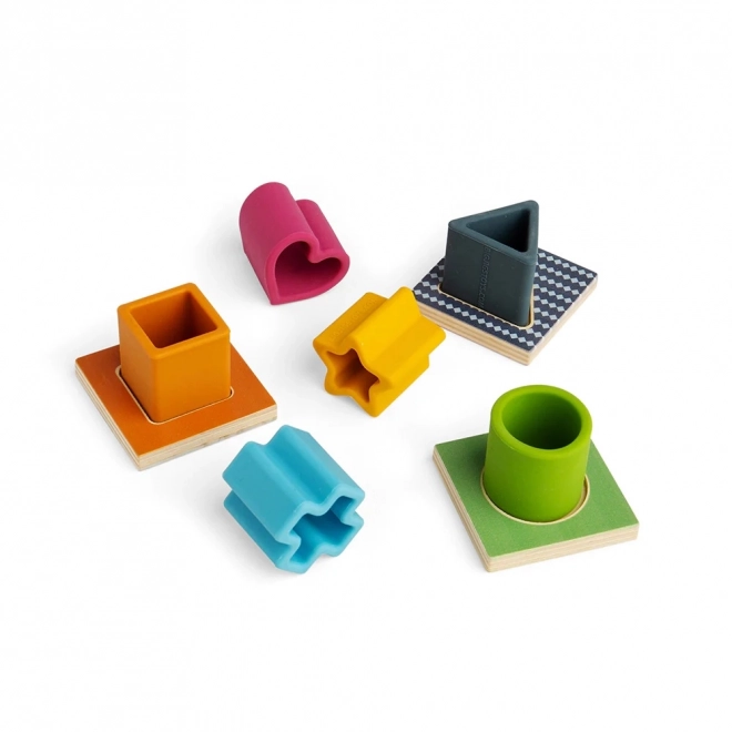 Bigjigs Toys Najdi in Hmatej Montessori igra