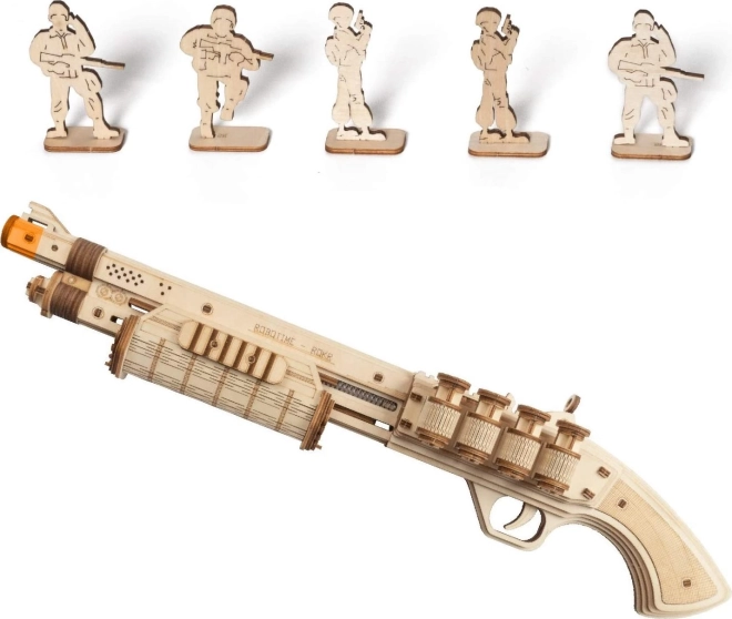RoboTime 3D lesene mehanske puzzle šibrovka Terminator