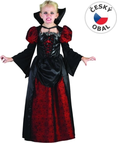 Kostumi za karneval Vampirka za deklice 110 - 120 cm