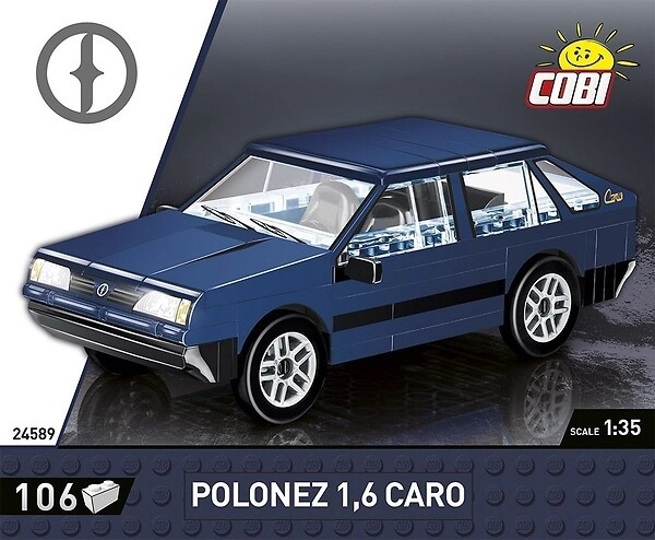 Model Polonez Caro iz kock 1:35 od COBI