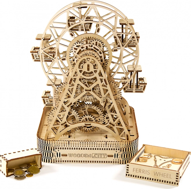 Lesen model ruskega kolesa WOODEN CITY