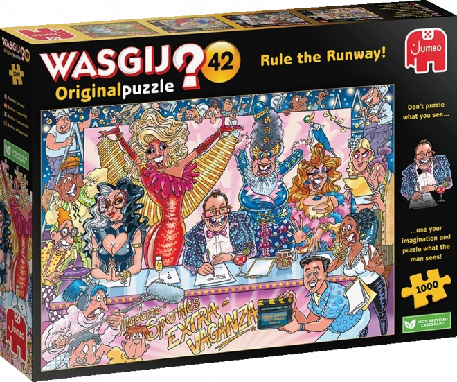 JUMBO Uganka WASGIJ 42: Molo je tvoje! 1000 koščkov