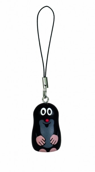Obesek za ključe/Mini Krtek obesek les 4cm v vrečki