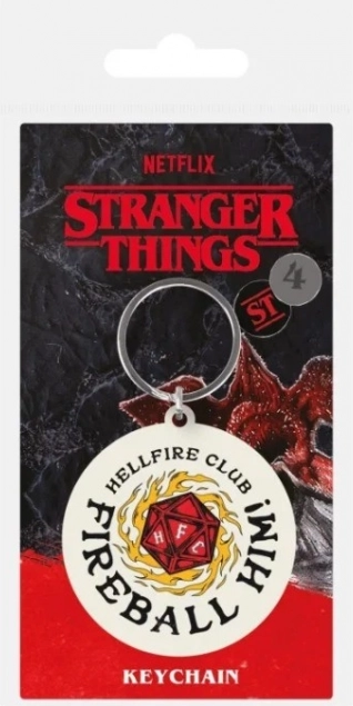 Obesek za ključe Stranger Things Fireball
