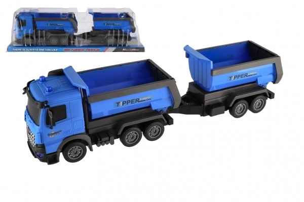 Tovornjak s prikolico TIPPER plastika 50cm