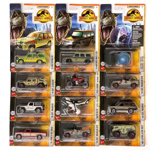 Matchbox avto Jurski svet
