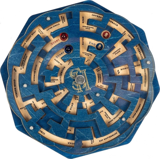Uganka Sherlock Holmes: Primer Moriartyjevega brloga – vrteči se labirint od PROFESSOR PUZZLE