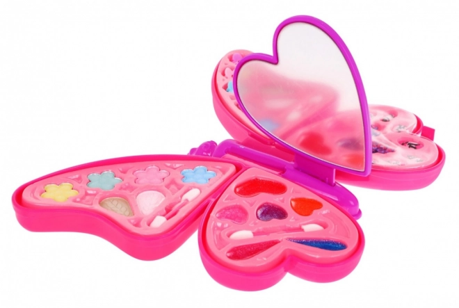 Kozmetični set Pink Butterfly za otroke 5+ Ličila + dodatki za lase in nohte