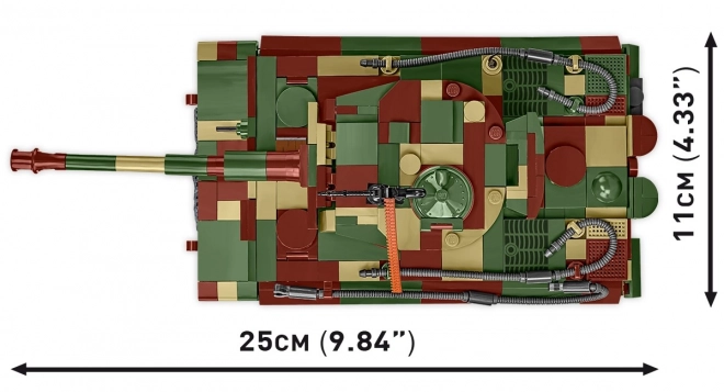 Model tank Tiger I z 870 kosov
