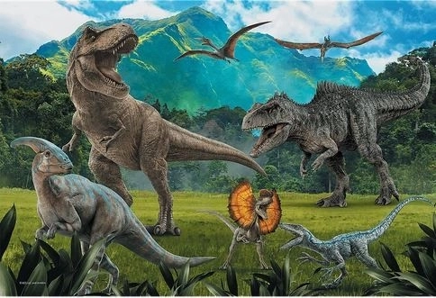 Sestavljanka dinozavri Jurassic Park 100 kosov