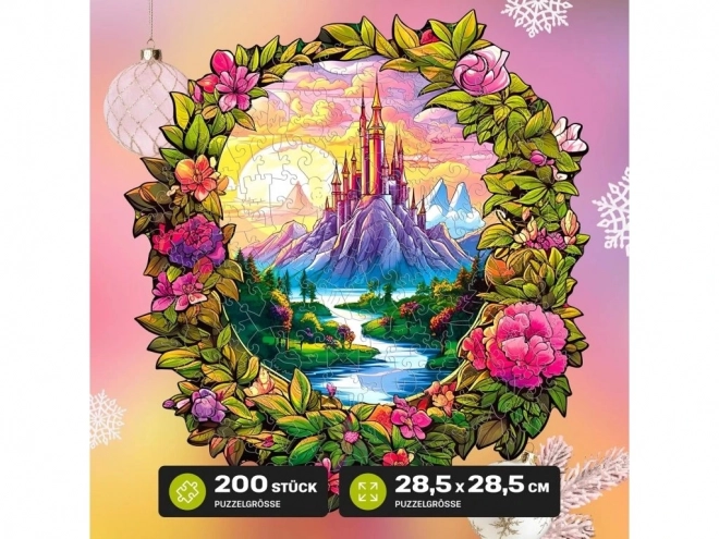 Leseni puzzle Čarobni gozd 200 kosov