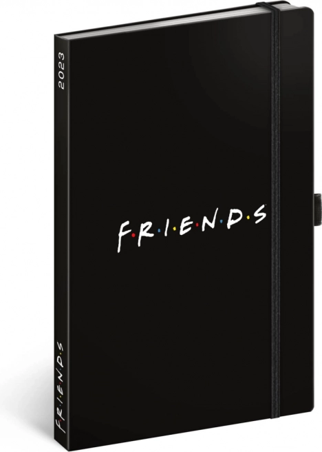 Črtast zvezek NOTIQUE FRIENDS 13 × 21 cm